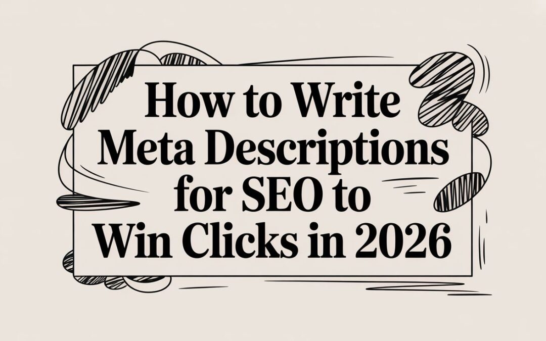 How to Write Meta Descriptions for SEO to Win Clicks in 2026