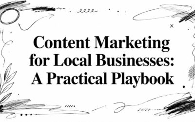 Content Marketing for Local Businesses: A Practical Playbook