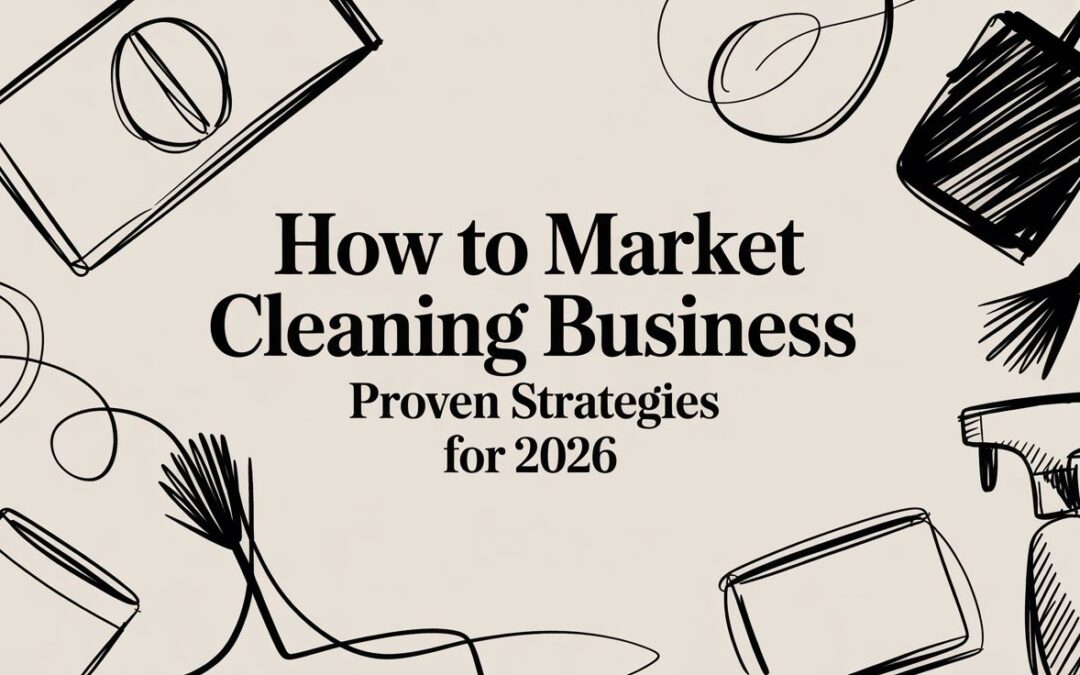 How to market cleaning business: Proven Strategies for 2026